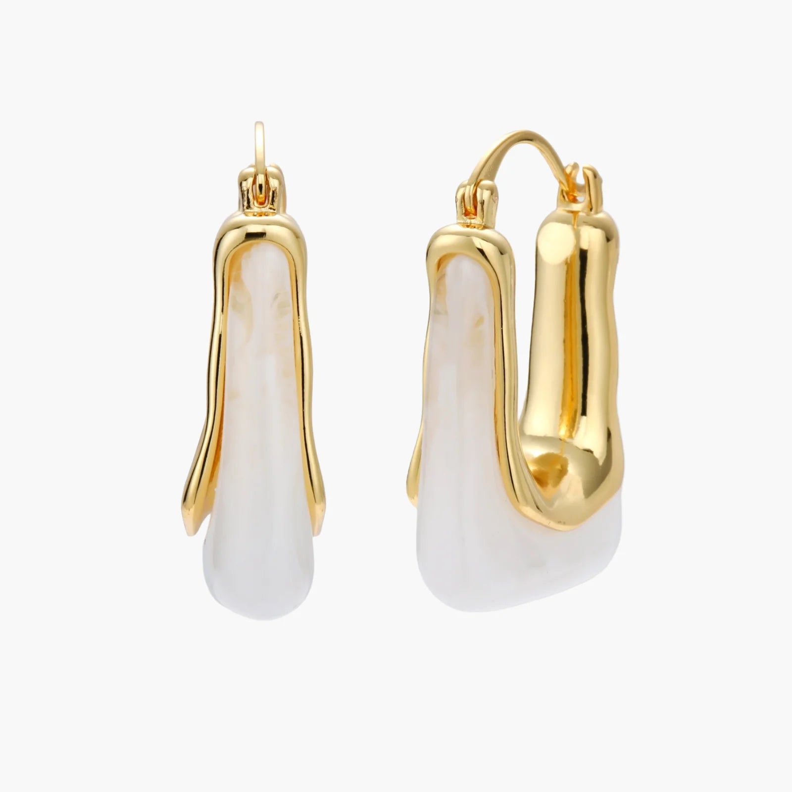 Liquid Curve Hoops