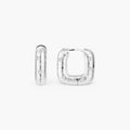Textured Hoop Earrings