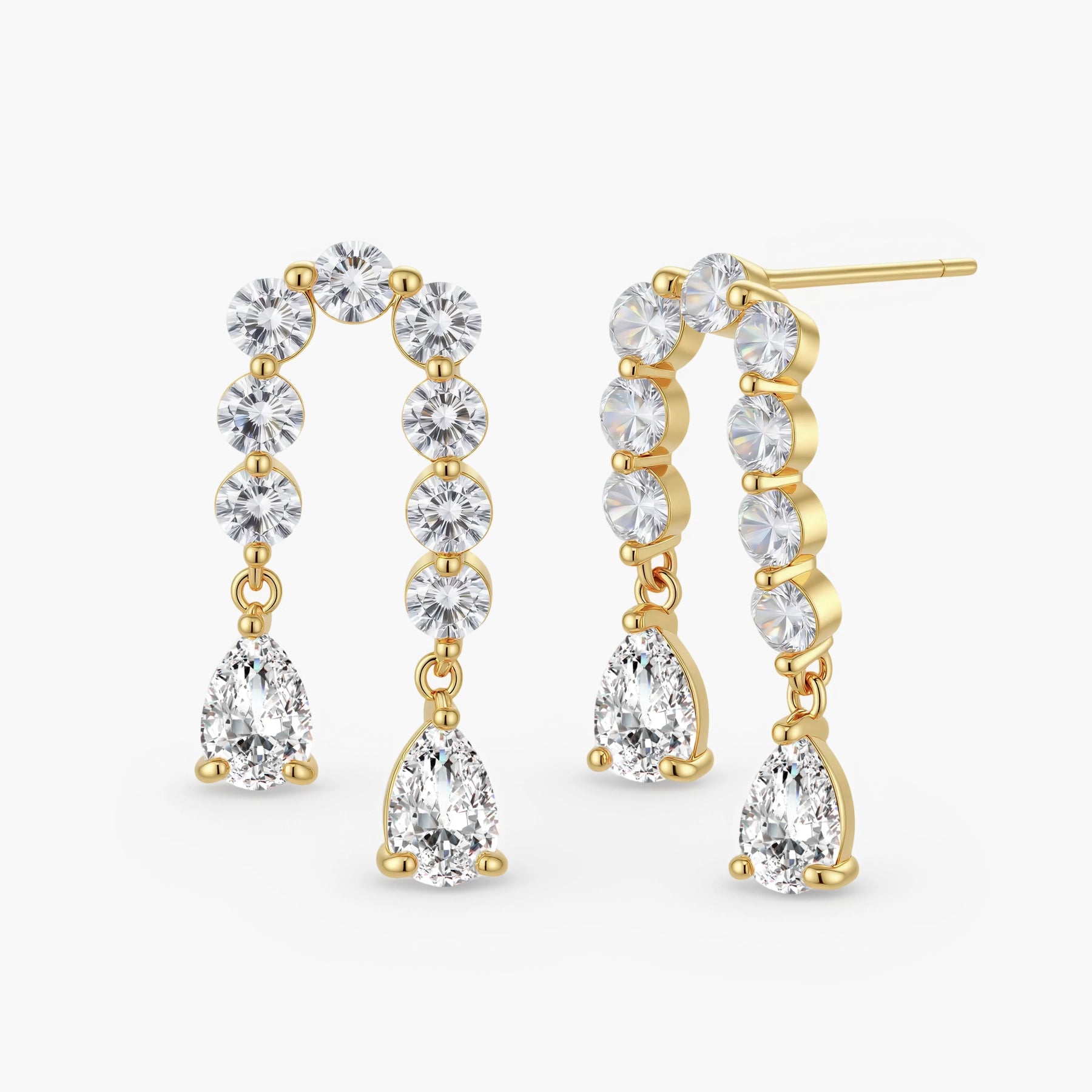 Linear Crystal Drops
