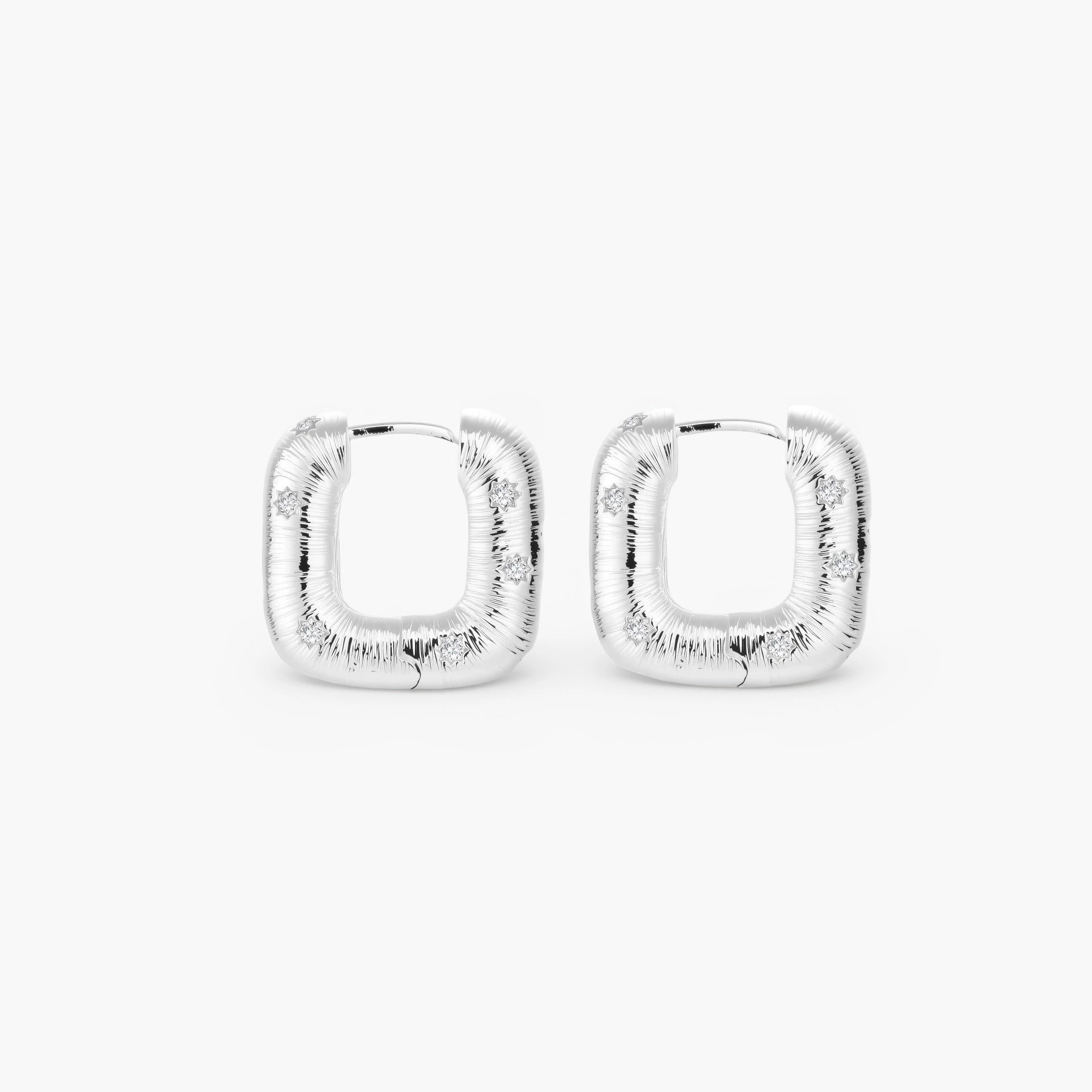 Textured Hoop Earrings